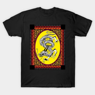 Chinese Dragon Quilt T-Shirt